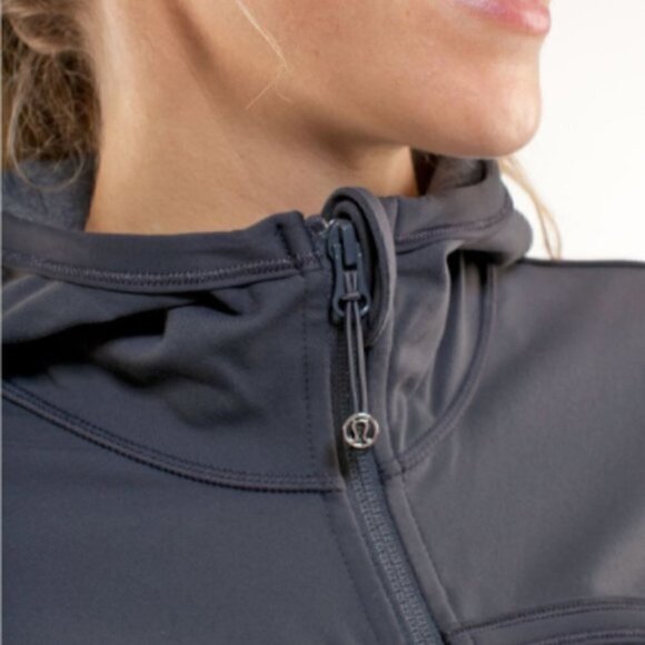Lululemon Pure Balance Jacket Coal Size 4 - Picture 3 of 9